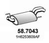 ASSO 58.7043 (587043) End Silencer
