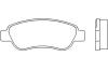 TEXTAR 2395901 Brake Pad Set, disc brake