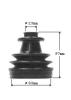 SPIDAN 23107 Bellow Set, drive shaft