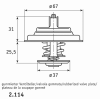 BEHR THERMOT-TRONIK 2.114.87 (211487) Thermostat, coolant