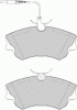 FERODO FSL1124 Brake Pad Set, disc brake