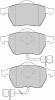FERODO FDB1297 Brake Pad Set, disc brake