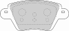 FERODO FDB1380 Brake Pad Set, disc brake
