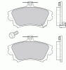 FERODO FDB1384 Brake Pad Set, disc brake