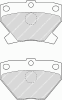 FERODO FDB1395 Brake Pad Set, disc brake