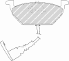 FERODO FDB1398 Brake Pad Set, disc brake