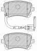 FERODO FDB1408 Brake Pad Set, disc brake