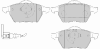 FERODO FSL1463 Brake Pad Set, disc brake