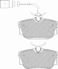FERODO FDB1482 Brake Pad Set, disc brake