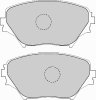 FERODO FDB1514 Brake Pad Set, disc brake
