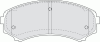 FERODO FDB1603 Brake Pad Set, disc brake