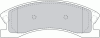 FERODO FDB1659 Brake Pad Set, disc brake