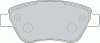 FERODO FSL1666 Brake Pad Set, disc brake