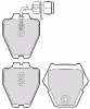 FERODO FDB1710 Brake Pad Set, disc brake