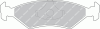 FERODO FSL206 Brake Pad Set, disc brake