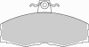 FERODO FDB275 Brake Pad Set, disc brake