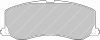 FERODO FDB648 Brake Pad Set, disc brake