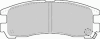FERODO FDB803 Brake Pad Set, disc brake