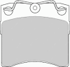 FERODO FSL722 Brake Pad Set, disc brake
