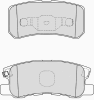 FERODO FDB1992 Brake Pad Set, disc brake