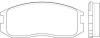 BREMBO P54015 Brake Pad Set, disc brake