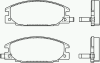 MINTEX MDB1421 Brake Pad Set, disc brake