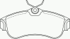 MINTEX MDB1423 Brake Pad Set, disc brake