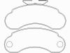 MINTEX MDB1649 Brake Pad Set, disc brake