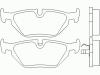 MINTEX MDB1572 Brake Pad Set, disc brake