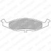 DELPHI LP1225 Brake Pad Set, disc brake