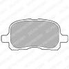 DELPHI LP1302 Brake Pad Set, disc brake