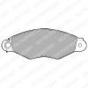DELPHI LP1610 Brake Pad Set, disc brake