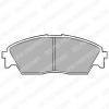 DELPHI LP628 Brake Pad Set, disc brake