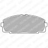 DELPHI LP989 Brake Pad Set, disc brake