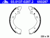 ATE 03.0137-0287.2 (03013702872) Brake Shoe Set