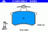 ATE 13.0460-2962.2 (13046029622) Brake Pad Set, disc brake