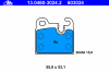 ATE 13.0460-3024.2 (13046030242) Brake Pad Set, disc brake