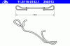 ATE 11.8116-0143.1 (11811601431) Spring, brake caliper