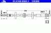 ATE 83.6169-0505.3 (83616905053) Brake Hose