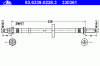 ATE 83.6339-0228.3 (83633902283) Brake Hose
