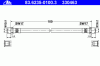 ATE 83.6235-0100.3 (83623501003) Brake Hose