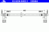 ATE 83.6236-0402.3 (83623604023) Brake Hose