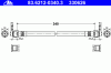 ATE 83.6212-0340.3 (83621203403) Brake Hose
