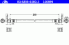 ATE 83.6255-0200.3 (83625502003) Brake Hose