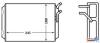BEHR 8FH351308-761 (8FH351308761) Heat Exchanger, interior heating