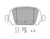 MEYLE 0252328414 Brake Pad Set, disc brake
