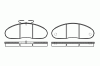 ROADHOUSE 2048.00 (204800) Brake Pad Set, disc brake