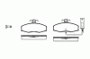 ROADHOUSE 2154.02 (215402) Brake Pad Set, disc brake