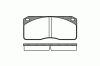 ROADHOUSE 2278.00 (227800) Brake Pad Set, disc brake