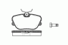 ROADHOUSE 2280.10 (228010) Brake Pad Set, disc brake